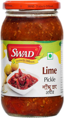 SWAD Distinctly Different and Delicious Lime Pickle/ Nimbu Achar - 400g Lime Pickle(400 g)