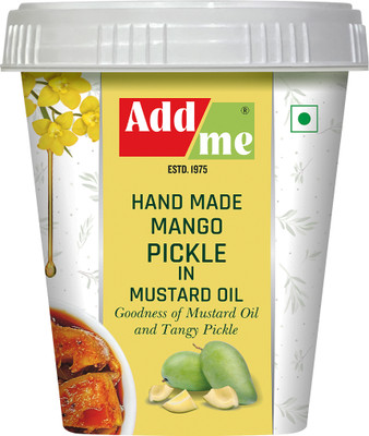 Add me Hand Made Mango Pickle 1 kg In Mustard Oil Tangy pickle Mango Pickle(1 kg)