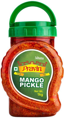 pravin Fresh Mango Pickle / Aachar 1kg Jar Mango Pickle(1 kg)