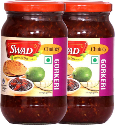 SWAD Delicious and Tangy Sweet GorKeri Chutney / Mango Chutney / Aam Chutney Raw Mango(Kairi) Pickle(2 x 500 g)