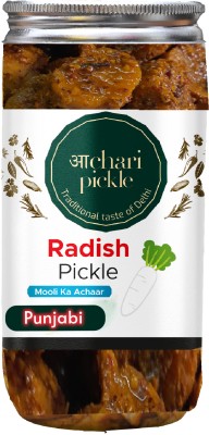 ACHARI PICKLES Punjabi Radish Pickle(400gm)-North Indian -Mooli Ka Achar/ Radish Pickle(400 g)