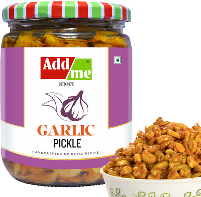 Add me Garlic Pickles 500gm lassan ka achaar Garlic Pickle(500 g)