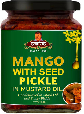 Hawa Singh Mango Pickle in Mustard Oil 250 Grams Mango Pickle (250 gm)) Mango Pickle(250 g)