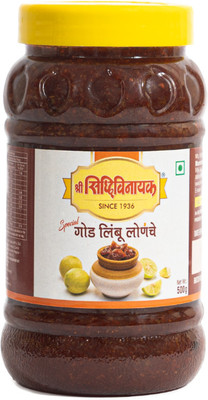 Shree Siddhivinayak 500 gm Sweet Lemon Lemon Pickle(0.5 kg)