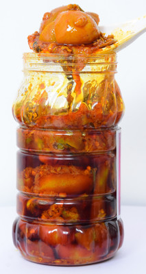 Rajasthani Swaad Nimbu Aur Mirchi Ka Achar Homemade Chilli - Lemon Mix Pickle Lemon Pickle(1000 g)