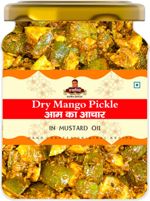 Hawa Singh Mango Pickle ( Aam Ka Achar ) Premium Quality 400gm Mango Pickle(400 g)