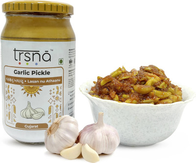 Trsna Garlic Pickle Lasan nu Athaanu Garlic Pickle(400 g)