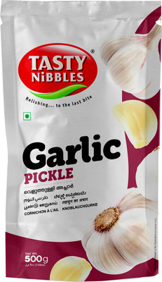 Tasty Nibbles Garlic Pickle 500g Pouch Garlic Pickle(500 g)