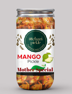 ACHARI PICKLES Mother Special Mango Pickle- Mother Special -Aam Ka Achar/Achaar Mango Pickle(400 g)