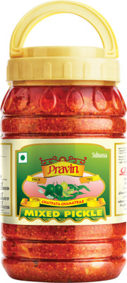 pravin Mix Pickle / Achar 1kg Jar Mixed Pickle(1 kg)
