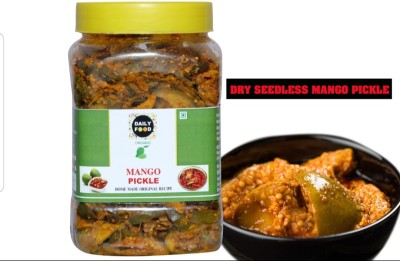 Daily Food Dry Mango Seedless Pickle | Aam Ka Sukha Achar | Homemade aam ka achar Mango Pickle(800 g)