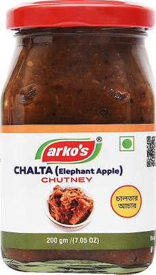 ARKOS Homemade Chalta Elephant Apple, 200gm Apple Pickle(200 g)