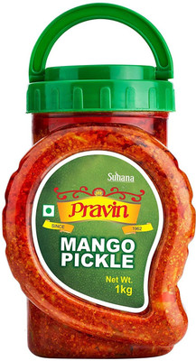 SUHANA Pravin Fresh Pickle Jar (Mango Shape) Mango Pickle(1 kg)