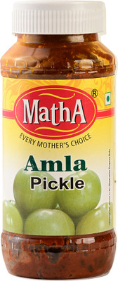 MathA Amla Pickle - Natural Ingredients - Premium Quality Achar Amla Pickle(500 g)
