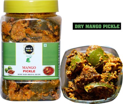 Daily Food Homemade Organic Natural Dry Mango Pickle Aam Ka Aachar(800gm) Mango Pickle(800 g)