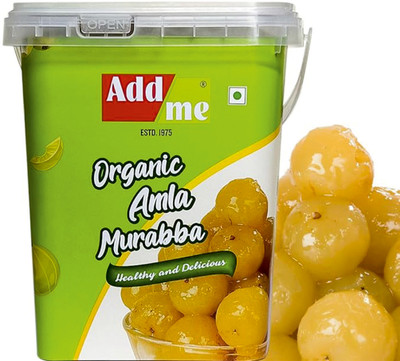 Add me Bucket Packed without Sugar Syrup Immunity booster Amla Murabba(1000 g)