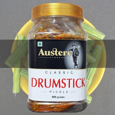 austere store SAHAJAN FALI PICKLE | PACK OF VITAMINS | TASTY | 800 GRAMS Drumstick Pickle(800 g)