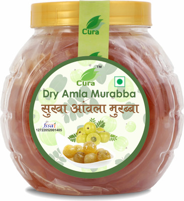 Cura AMLA MURABBA (DRY) 800gm | Rich Source Of Antioxidants & Boost immunity Amla Murabba(800 g)