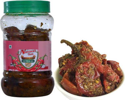 Natural Taste Red Chilli Pickle Lal Mirch Tukda Achar 800g Best Quality Pickle NT 4 Red Chilli Pickle(800 g)