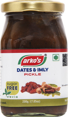 ARKOS Homemade Sugar Free Dates and Imly Pickle Tamarind Pickle(200 g)