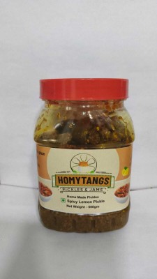 Homytangs Homemade Lemon Pickle| Ready to Eat Nimbu ka Achar | Spicy Lime Pickle(500 g)