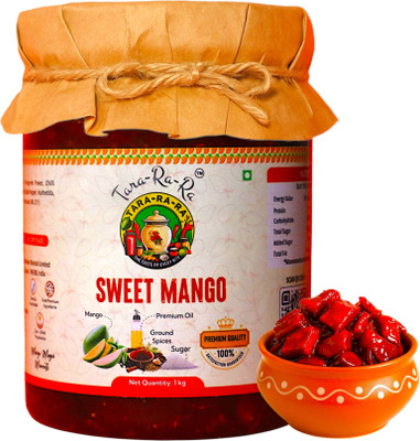 TARA-RA-RA Sweet Mango Pickle – Made With Handpicked Mangoes – Mango Pickle(1 kg)
