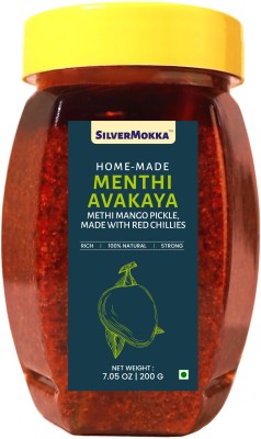 SilverMokka Home-made Menthi Avakaya Traditional Andhra Mango Pickle(200 g)