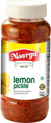 Nisarga 500gm Lemon Pickle(500 g)