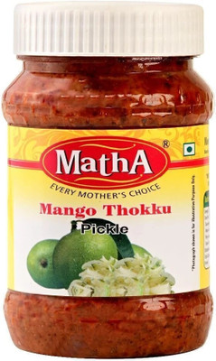 MathA Mango Thokku Pickle - Natural Ingredients - Premium Quality Achar Mango Pickle(200 g)