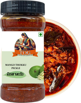 TASTES OF GODAVARI Homemade Andhra Flavoured Mango Thokku Pickle 200gm Mango Pickle(200 g)