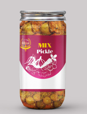 kababi Mix Vegetable Pickle Mix Vegetable Aachar(400G) Mixed Pickle(400 g)