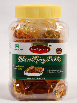 HARIKISHOREE Mixed Spicy Pickle Mixed Pickle(250 g)