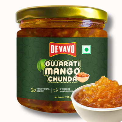 DEVAVO Shredded Mango Pickle(250 g)