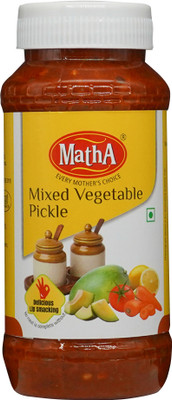 MathA Mixed Pickle - Natural Ingredients - Premium Quality Achar Mixed Pickle(500 g)