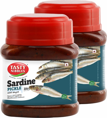 Tasty Nibbles Sardine 200g Fish Pickle(2 x 200 g)