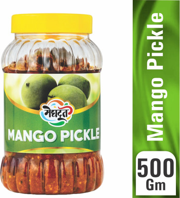 MEGHDOOT Mango Pickle - Aam Achar | Traditional Indian Achar Mango Pickle(500 g)