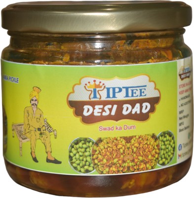 TIPTEE Natural Amra Pickle- Tasty and Tangy- Indian Hog Plum Mango Pickle(315 g)