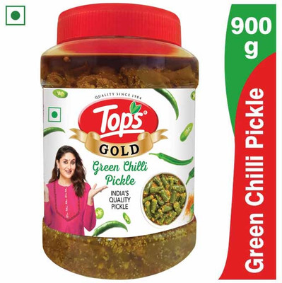 Top's Green Chilli Pickle(900 g)