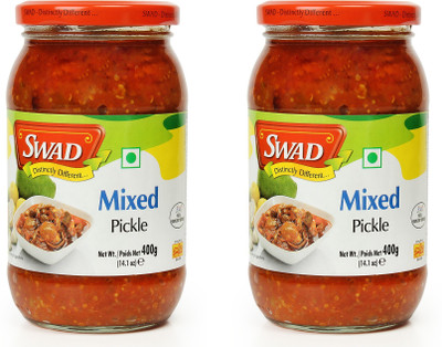 SWAD Delicious and Tangy Mixed Pickle(2 x 400 g)
