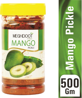 MEGHDOOT Homemade Mango Pickle – Spicy & Tangy Indian Achar | Traditional Taste Mango Pickle(500 g)