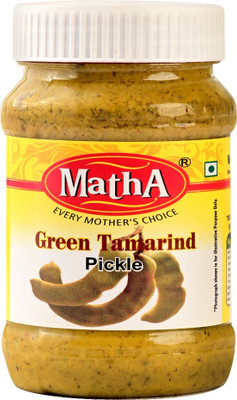 MathA Green Tamarind Pickle - - Natural Ingredients - Premium Quality Achar Tamarind Pickle(200 g)