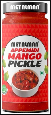 METALMAN Appemidi Homemade Mango Pickle || Mango Pickle(500 g)