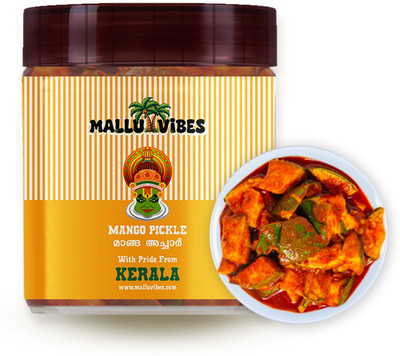 Mallu Vibes Kerala Mango Pickle Mango Pickle(400 g)