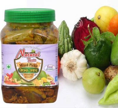 Daily Food Mixed Vegetable Organic Homemade Pickle 800Gm-X1 Mixed Vegetable Pickle(800 g)