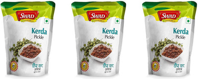 SWAD Delicious Tenti Dela Pickle/ Kerda Achar/ Gunda Pickle | Pack of 3 | 200g Each Tenti Pickle(3 x 200 g)