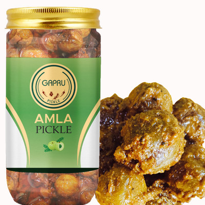 Gapru Homemade Amla Pickle--Amla Ka Achar 400GM Amla Pickle(400 g)