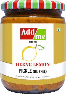 Add me Heeng Lemon Pickles Sweet & Sour Lime Pickles with Heeng - 500g nimbu ka achar Homemade Recipe & Taste Lemon Pickle(500 g)