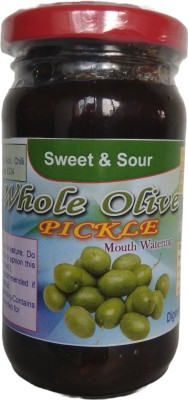 R S Jyoti Whole Olive Pickle small Olive Pickle(250 g)