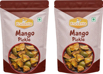 Fruvanta Mango Pickle 200gm (Pack of 2) Mango Pickle(2 x 200 g)