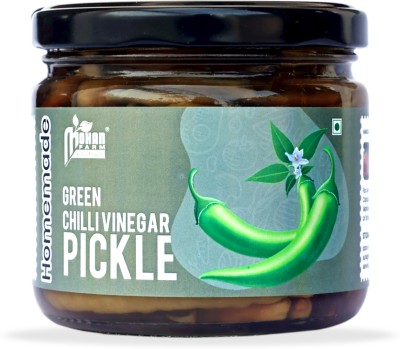 Mohan Farm Green Chilli Vinegar Homemade Pickle 300gm Green Chilli Pickle(300 g)